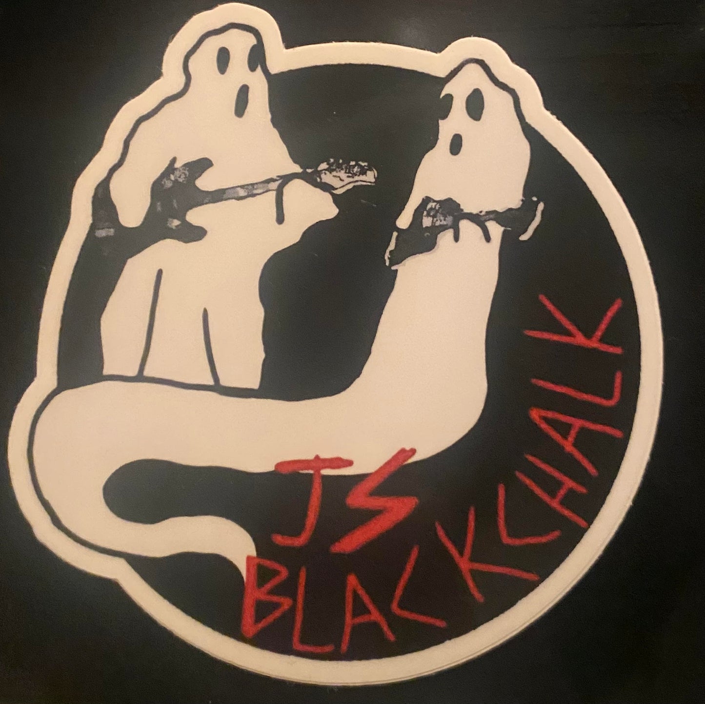 Ghost punks sticker